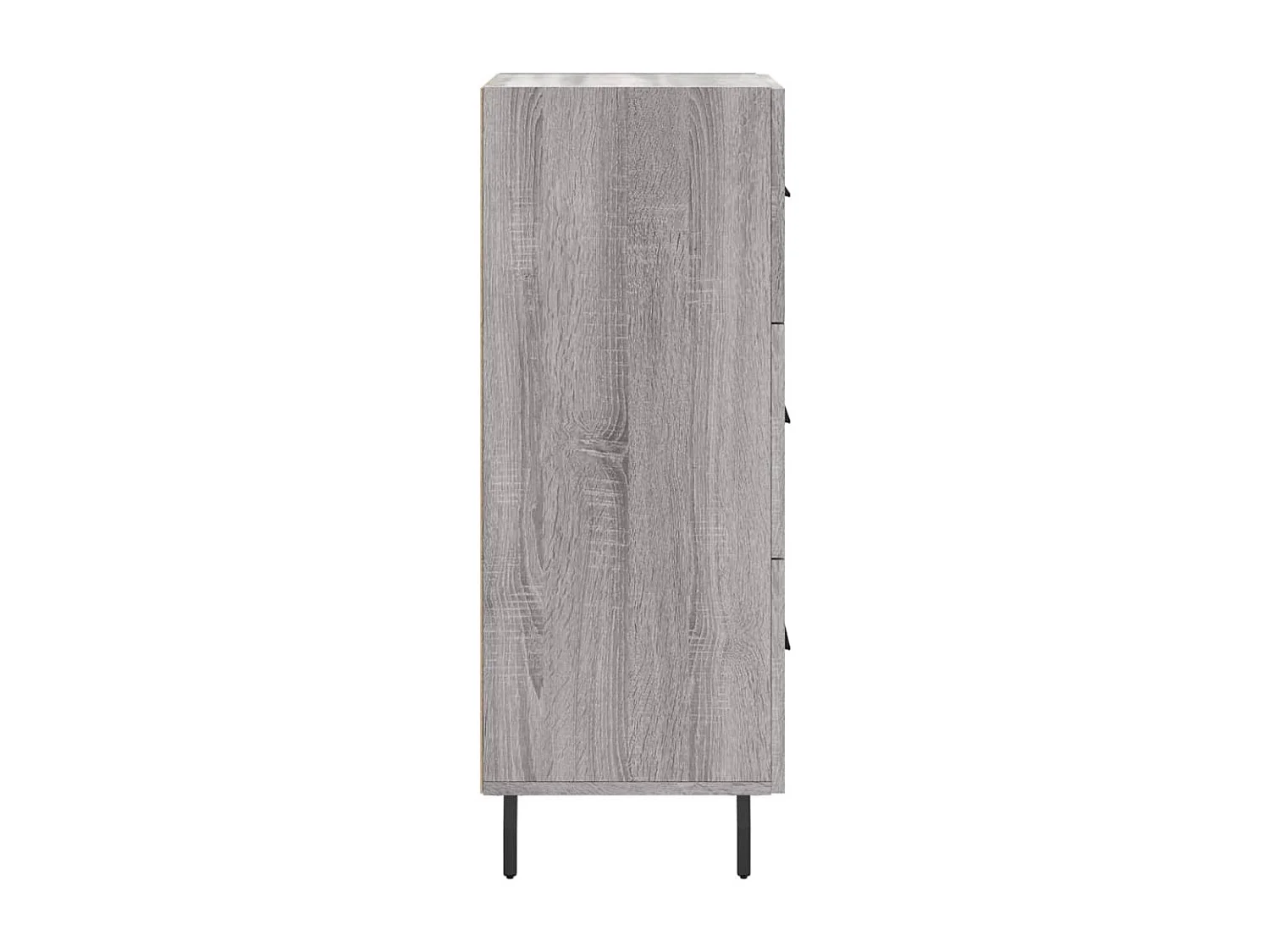 Buffet Sonoma gris 34,5x34x90 Bois d'ingénierie