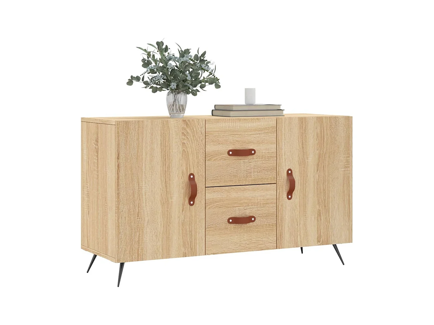 Buffet chêne sonoma 100x36x60 bois d'ingénierie