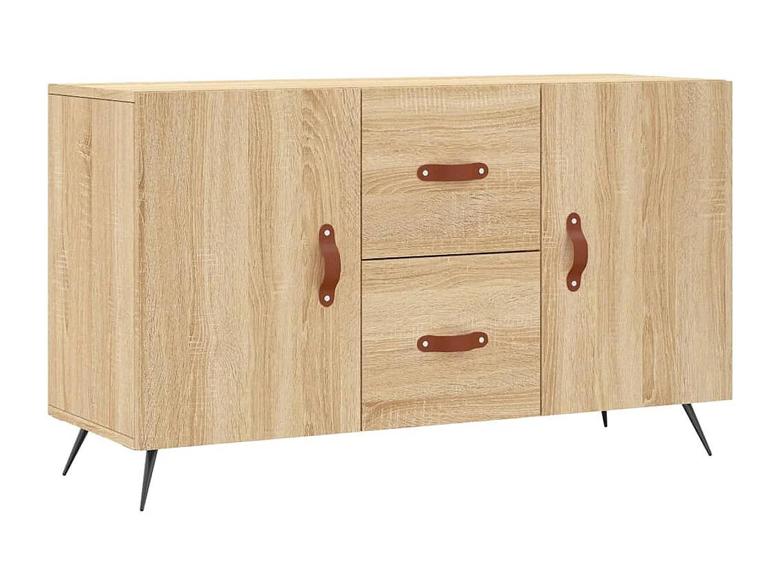 Buffet chêne sonoma 100x36x60 bois d'ingénierie