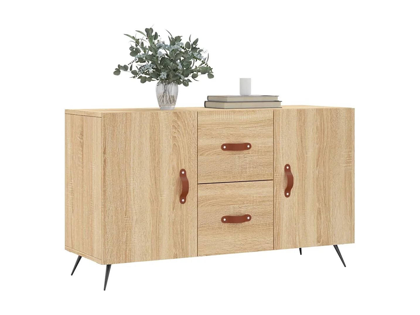 Buffet chêne sonoma 100x36x60 bois d'ingénierie