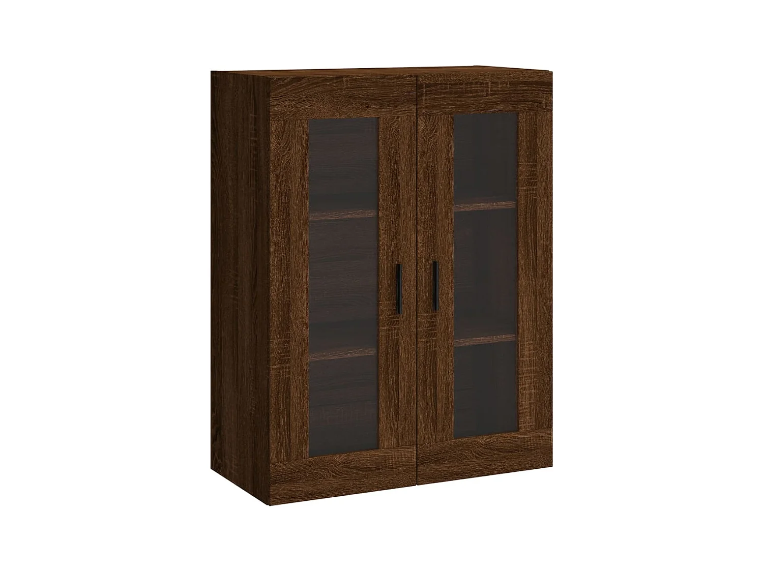 Armoire murale chêne marron 69,5x34x90