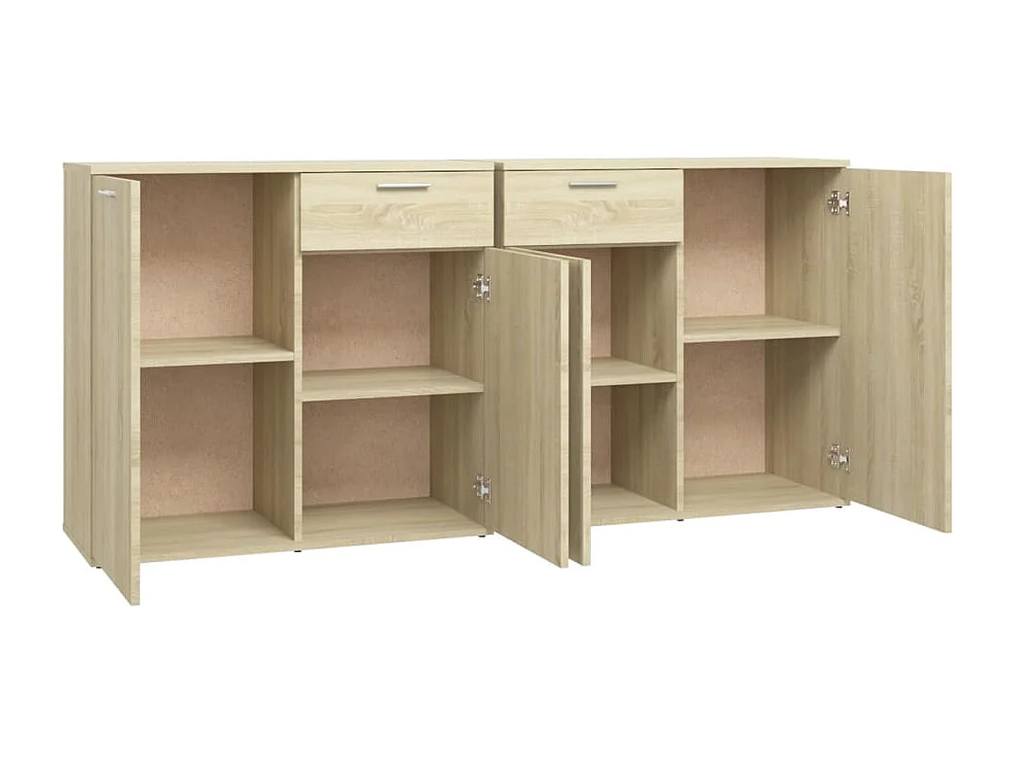 Buffet Chêne sonoma 160x36x75 2