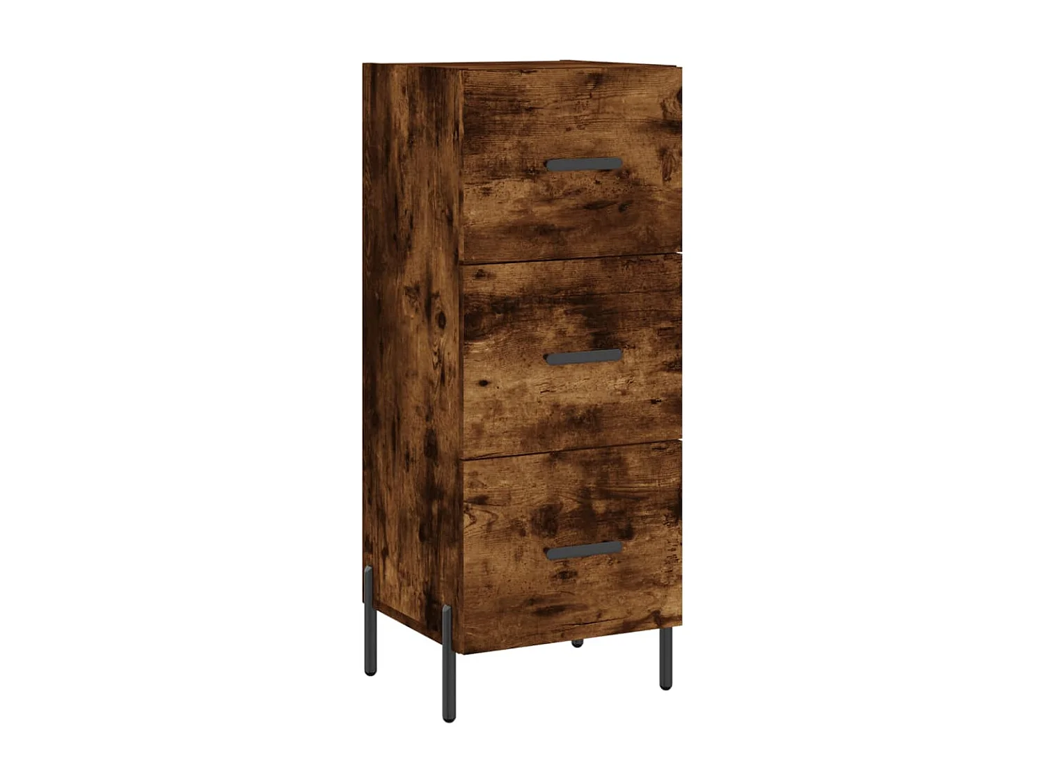 Buffet Chêne fumé 34,5x34x90 Bois d'ingénierie