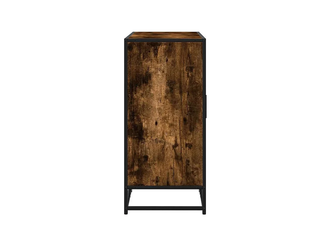 Buffet chêne fumé 92x35x76 bois d'ingénierie