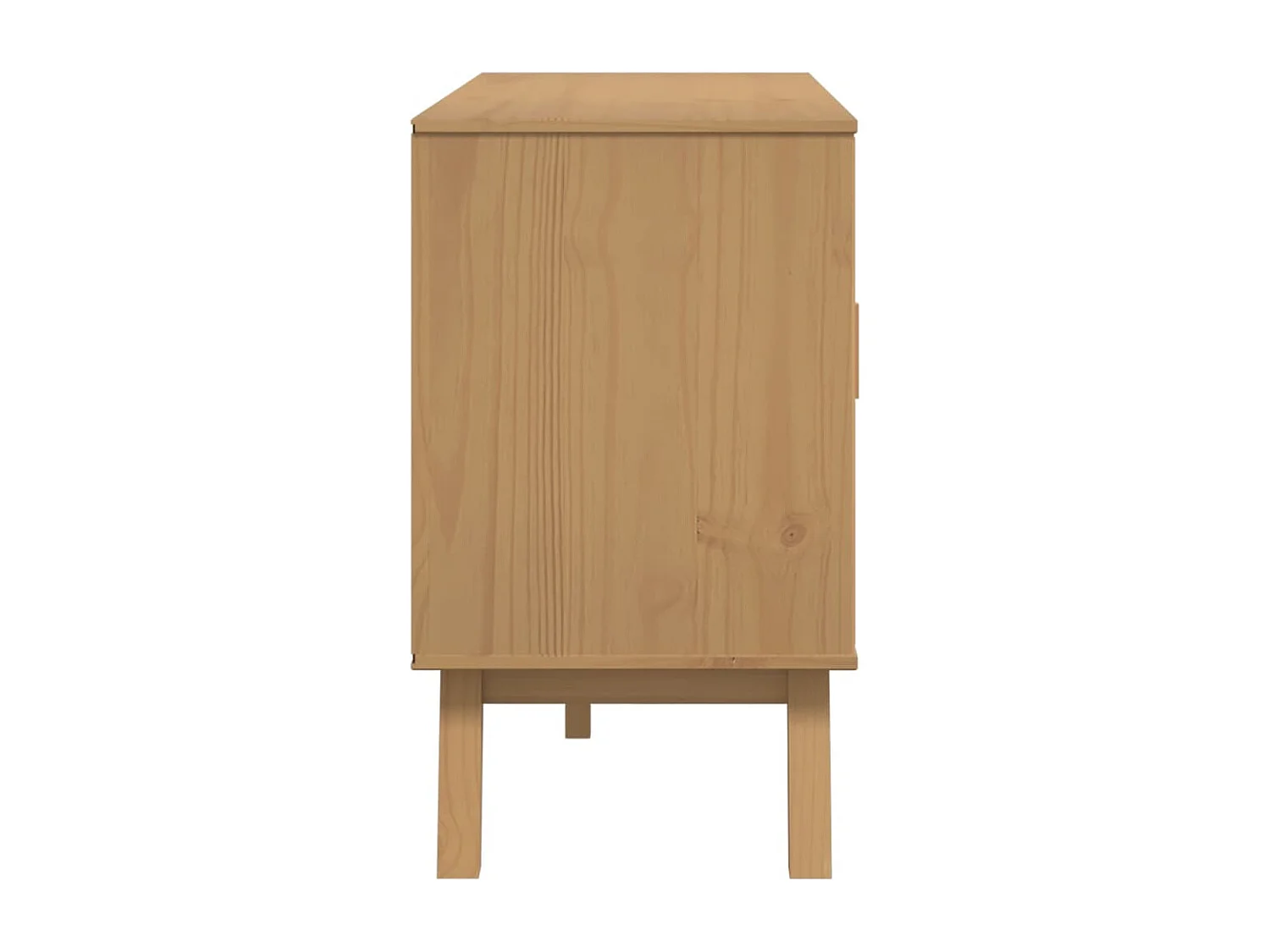 Buffet OLDEN marron 114x43x73,5 bois massif de pin