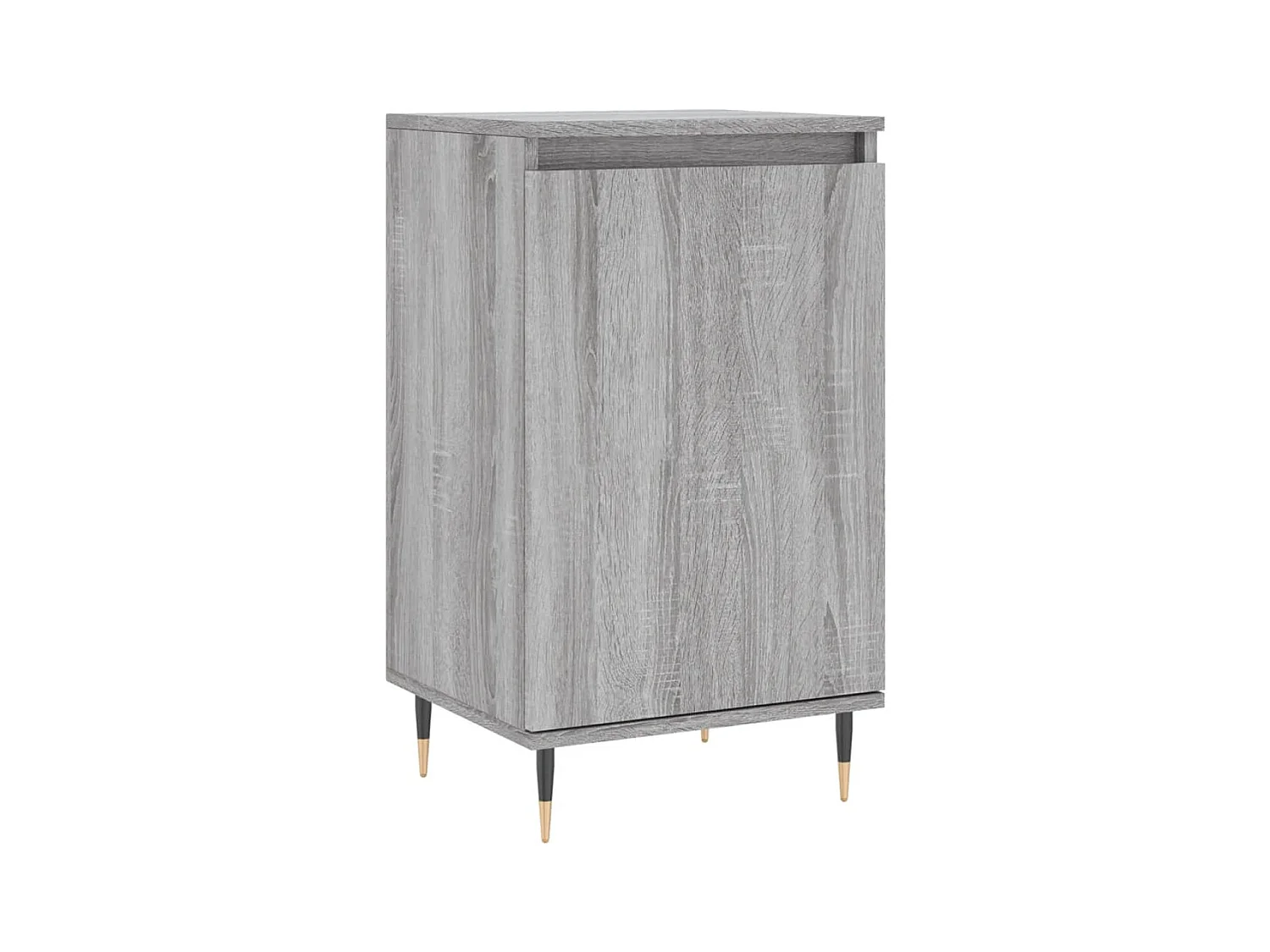 Buffets 2 pcs sonoma gris 40x35x70 bois d'ingénierie