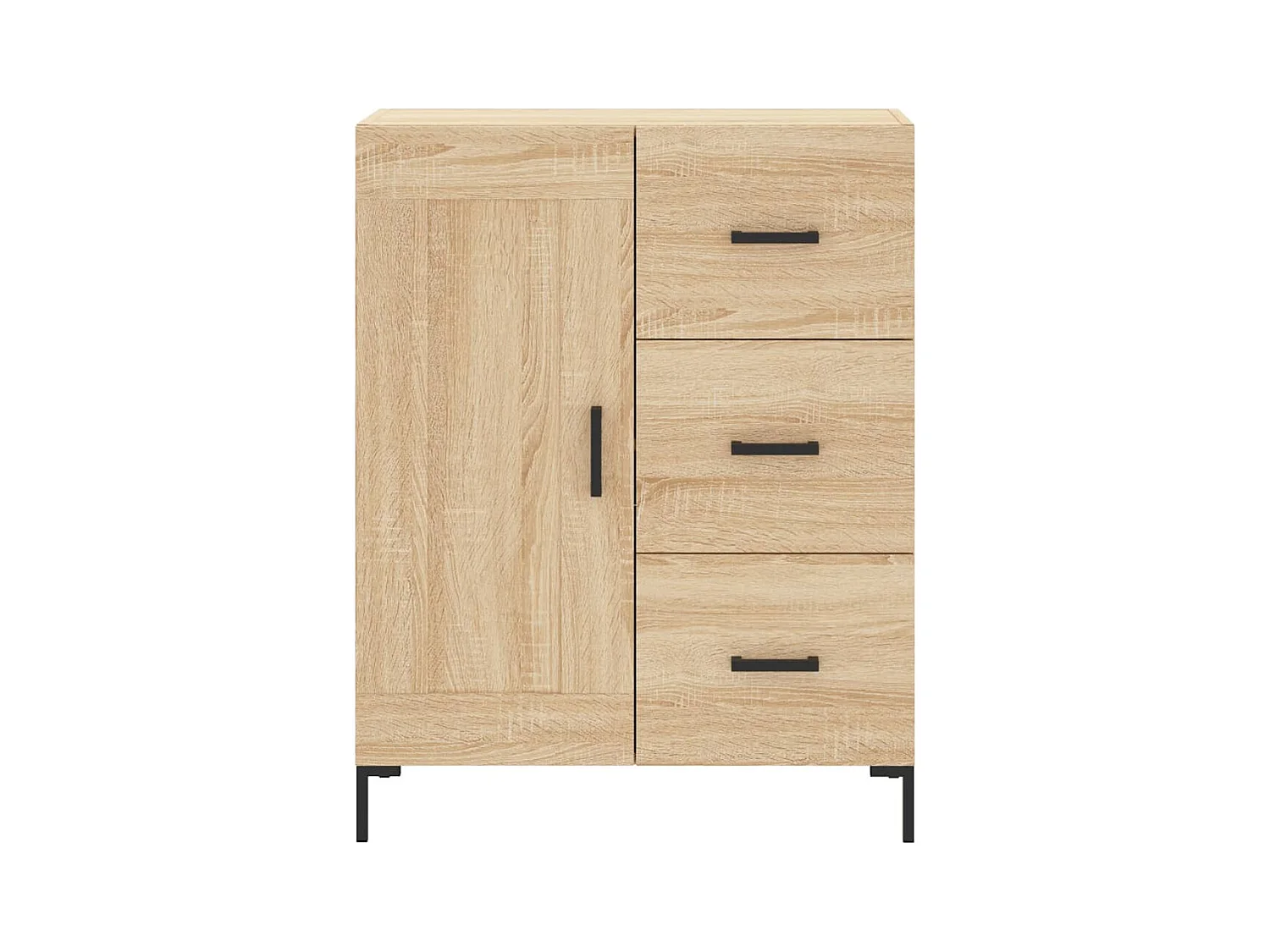 Buffet chêne sonoma 69,5x34x90 bois d'ingénierie