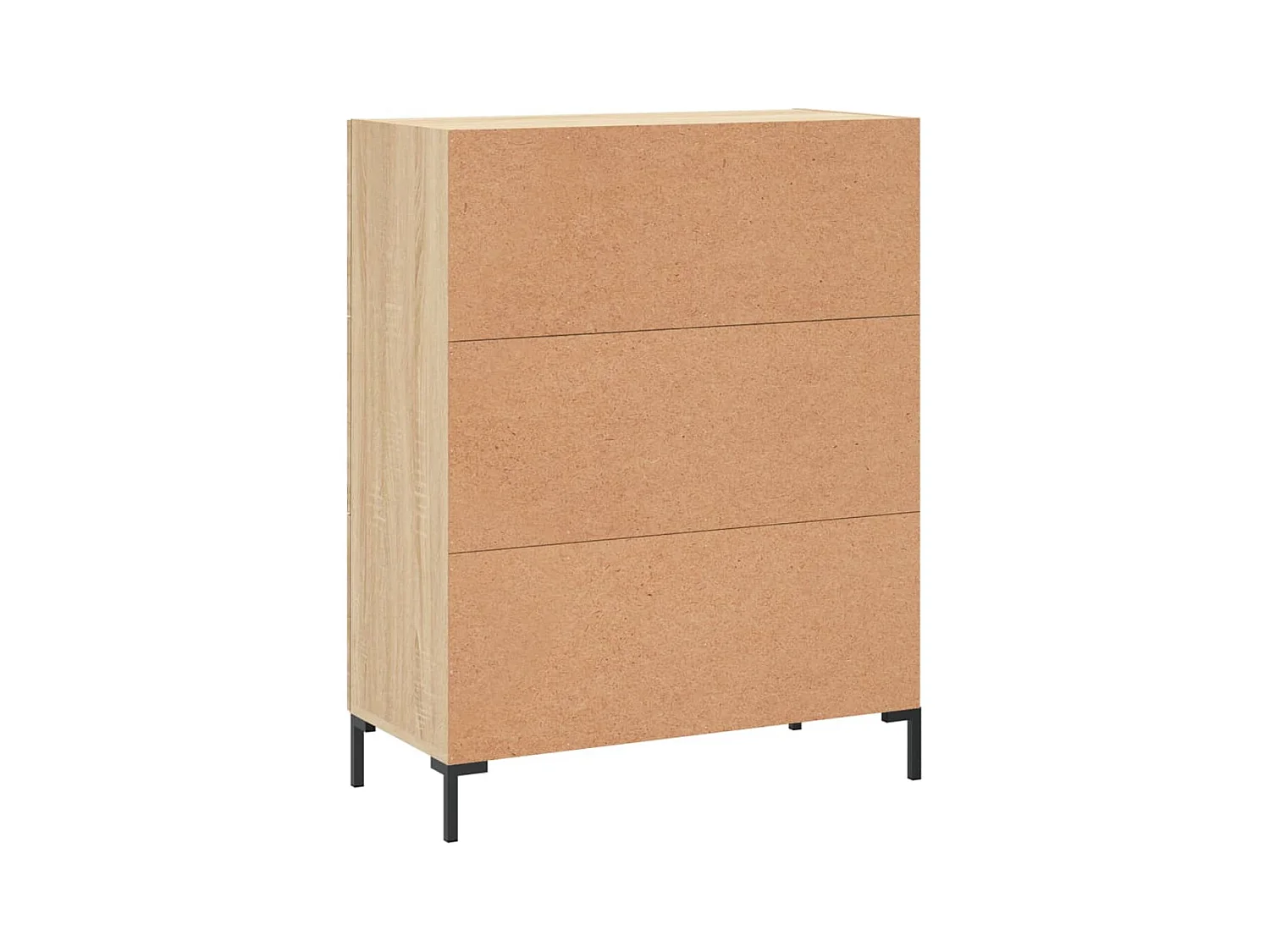 Buffet chêne sonoma 69,5x34x90 bois d'ingénierie