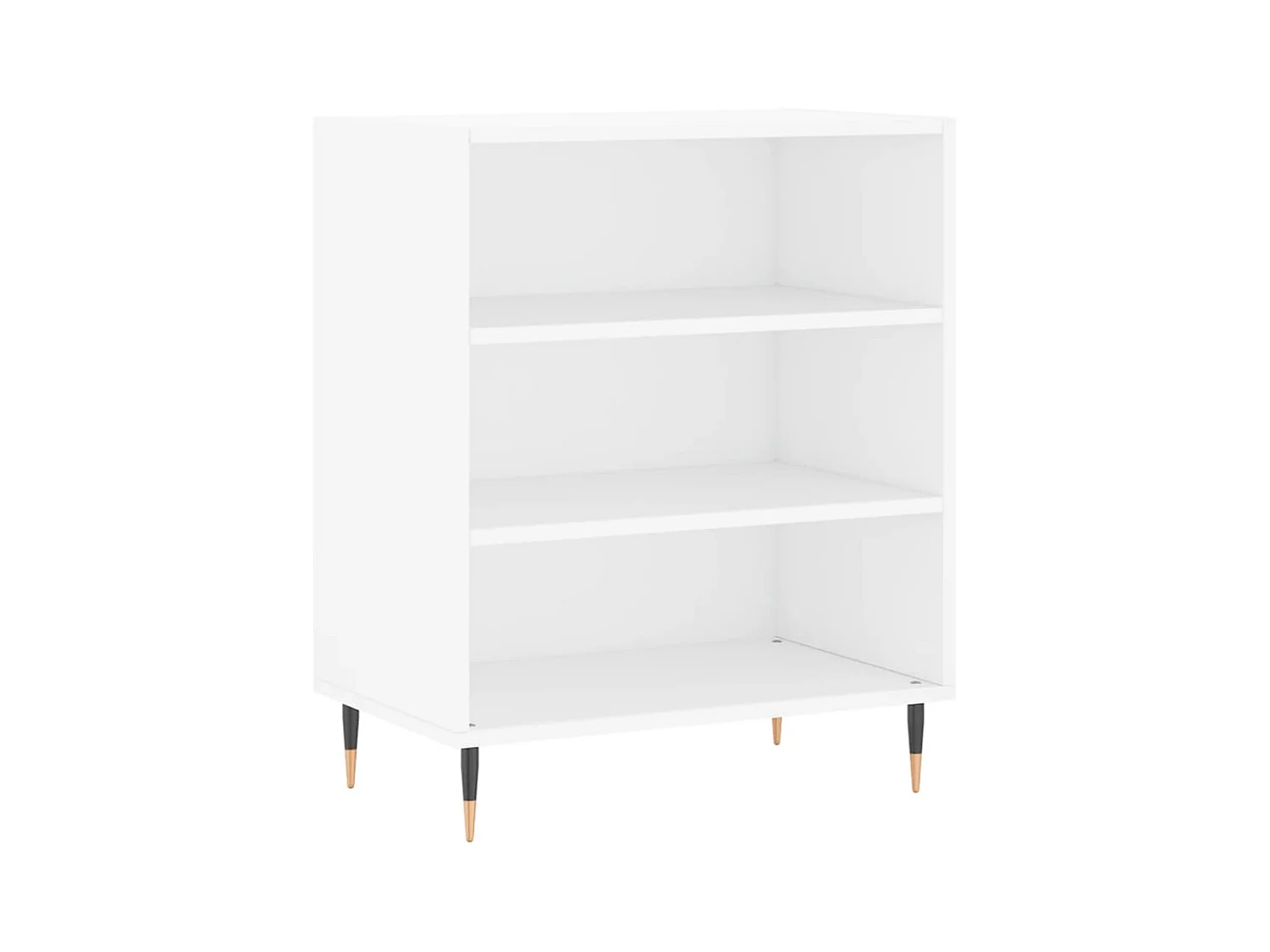 Buffet blanc 57x35x70 bois d’ingénierie