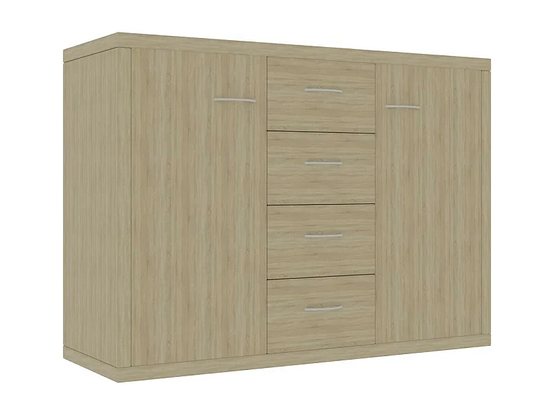 Buffet Chêne sonoma 88x30x65