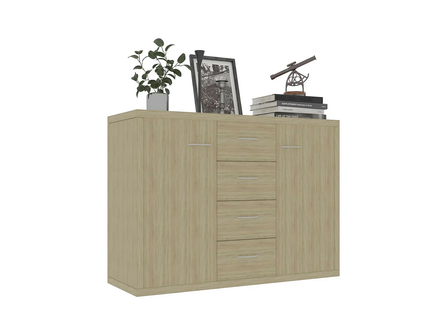 Buffet Chêne sonoma 88x30x65