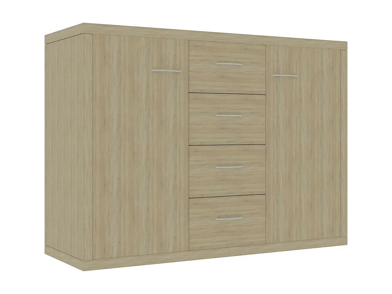 Buffet Chêne sonoma 88x30x65