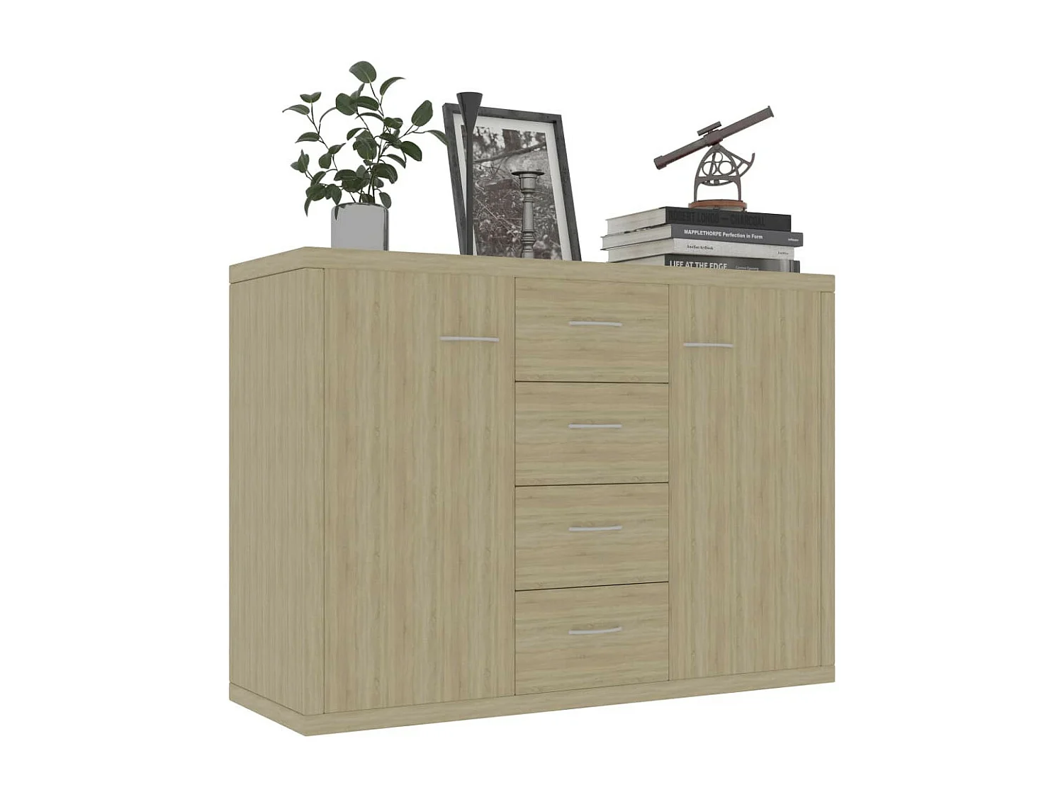 Buffet Chêne sonoma 88x30x65