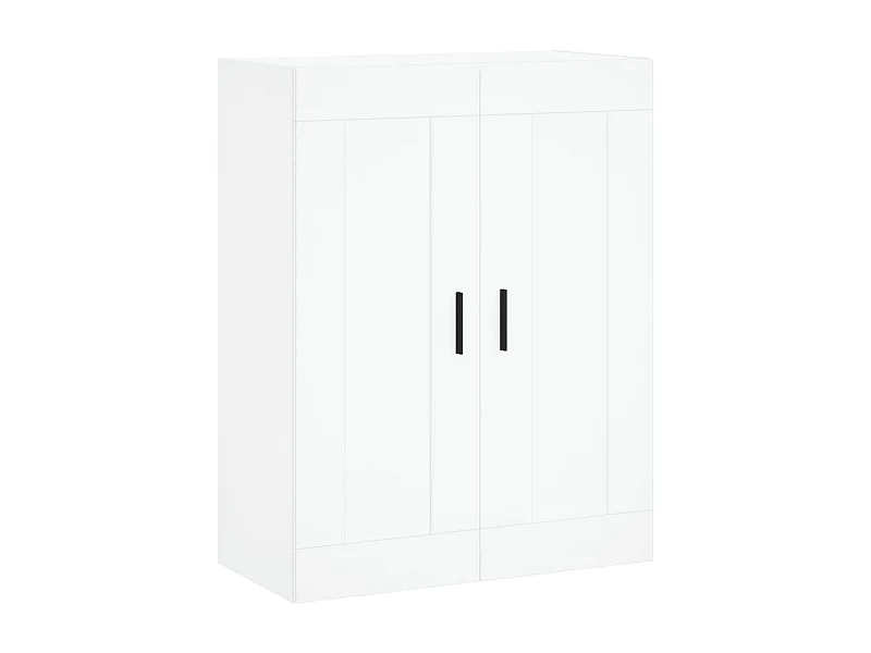 Armoire murale blanc 69,5x34x90 bois d'ingénierie