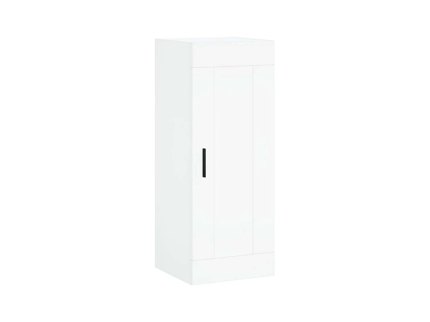 Armoire murale blanc 34,5x34x90 bois d'ingénierie