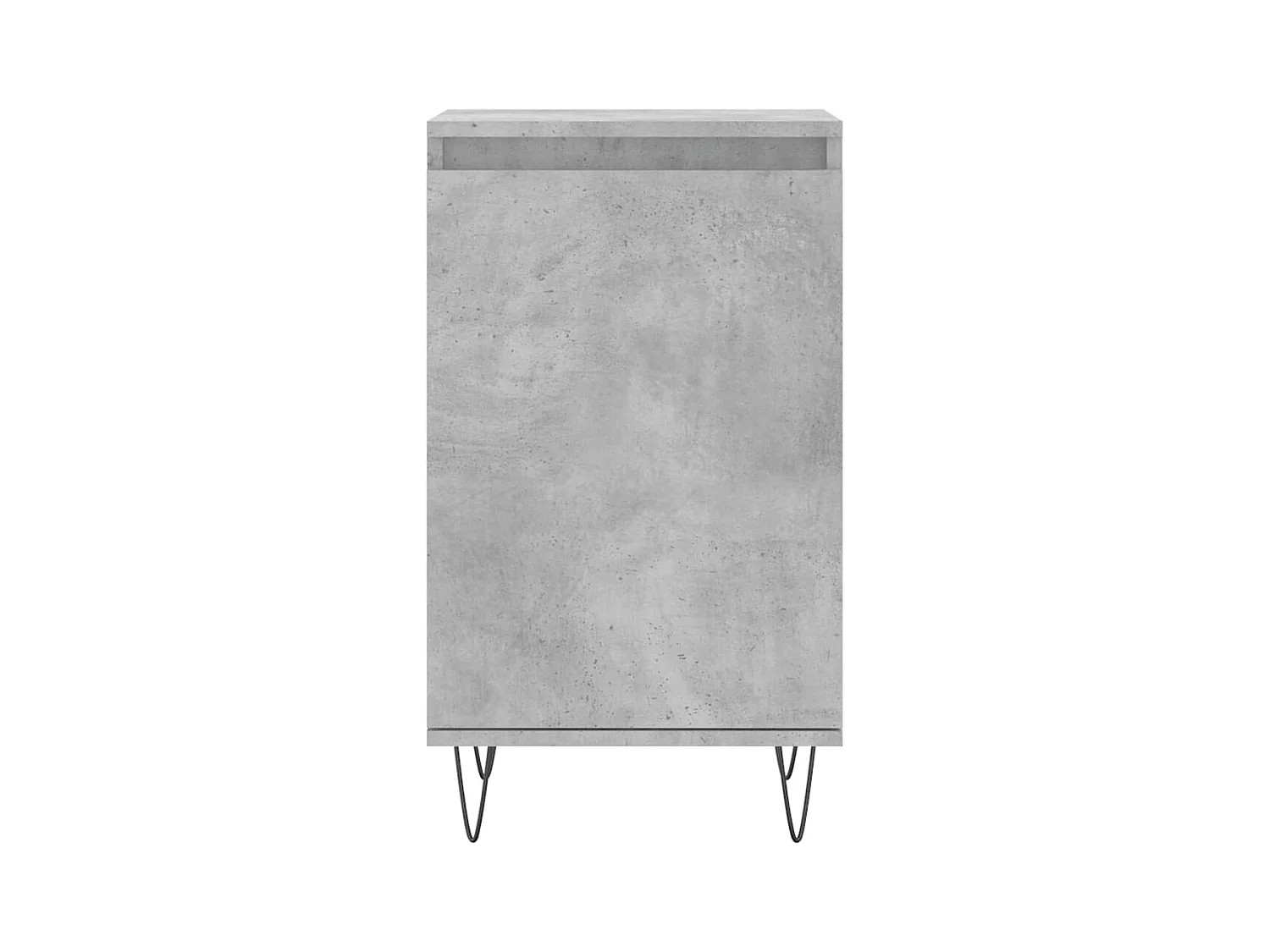 Buffet gris béton 40x35x70 bois d'ingénierie