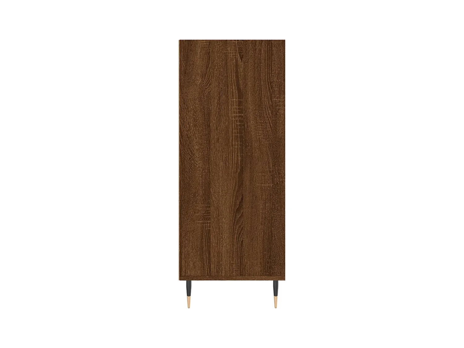 Buffet haut chêne marron 57x35x90 bois d'ingénierie
