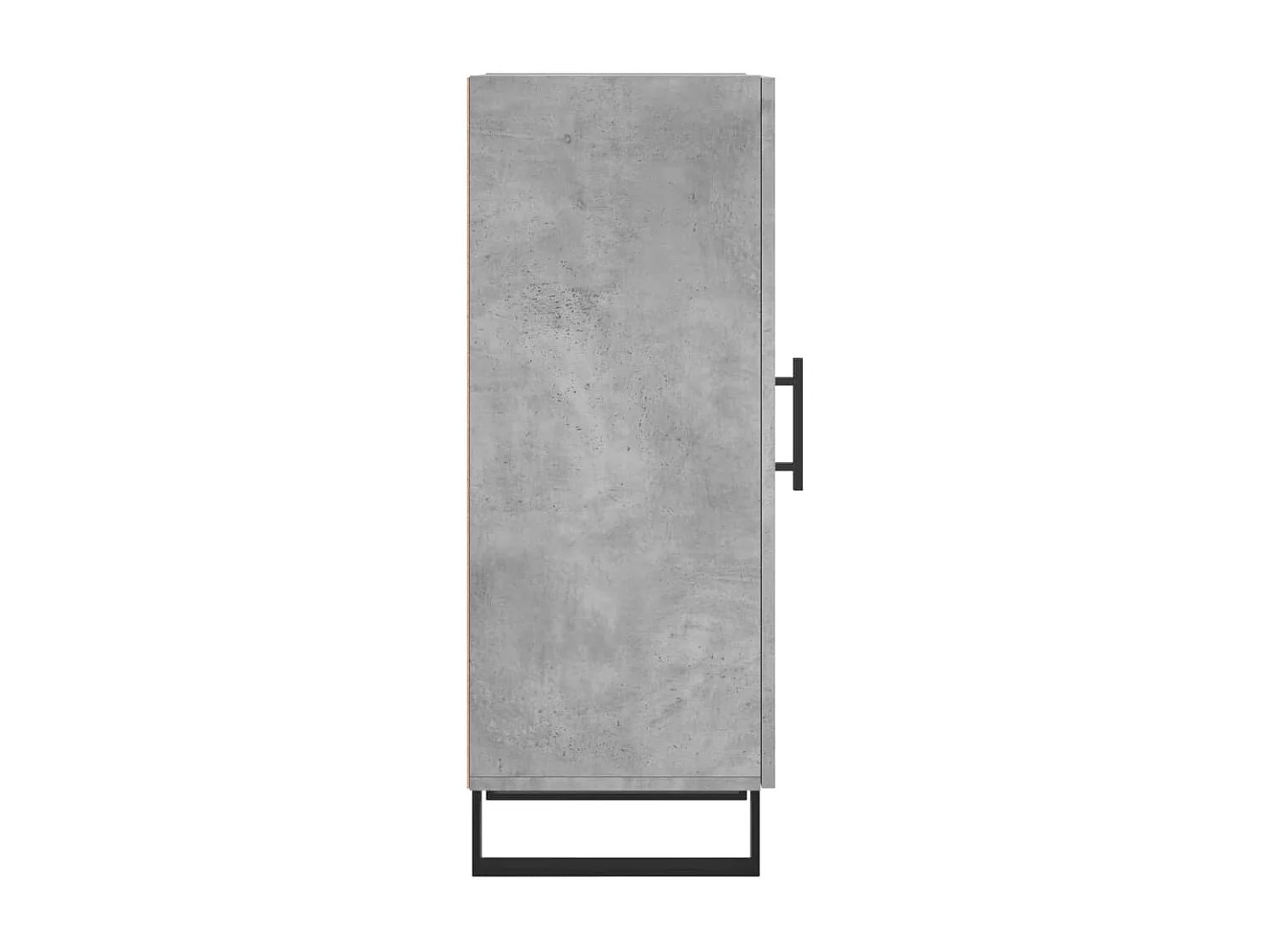 Buffet Gris béton 34,5x34x90 Bois d'ingénierie