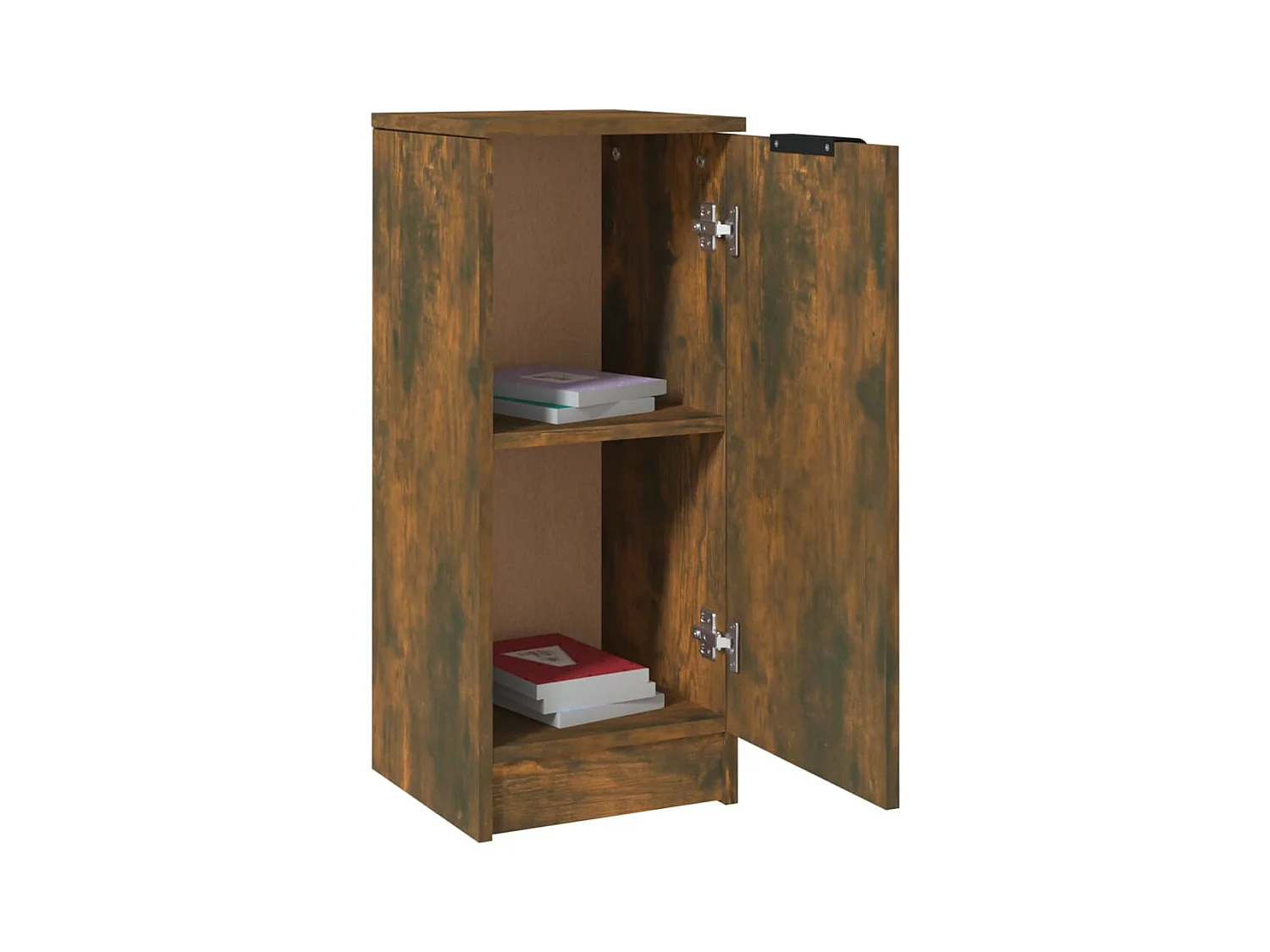 Buffets 2 pcs Chêne fumé 30x30x70 Bois d'ingénierie