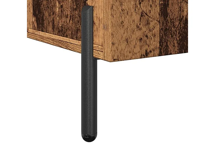 Buffet vieux bois 100x36x60 bois d'ingénierie