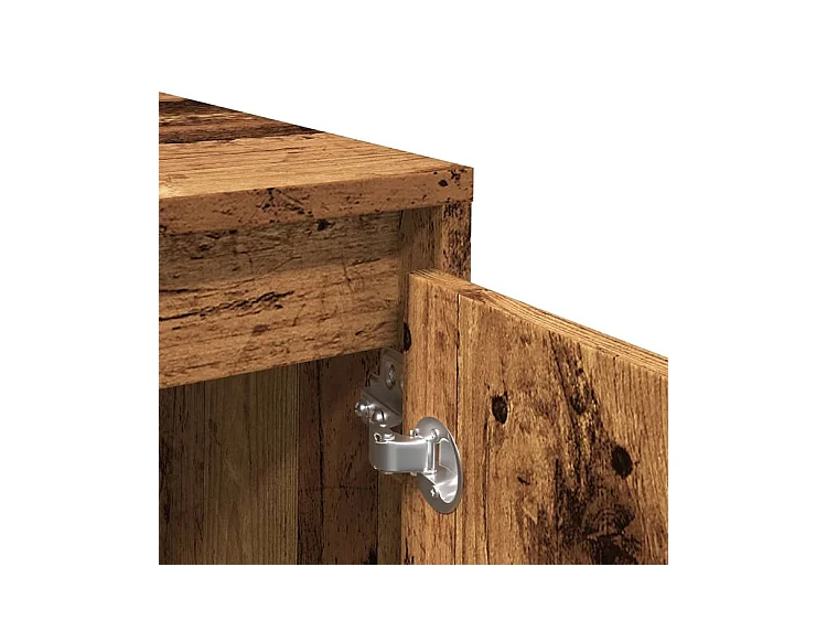 Buffet vieux bois 70x41x75 bois d'ingénierie