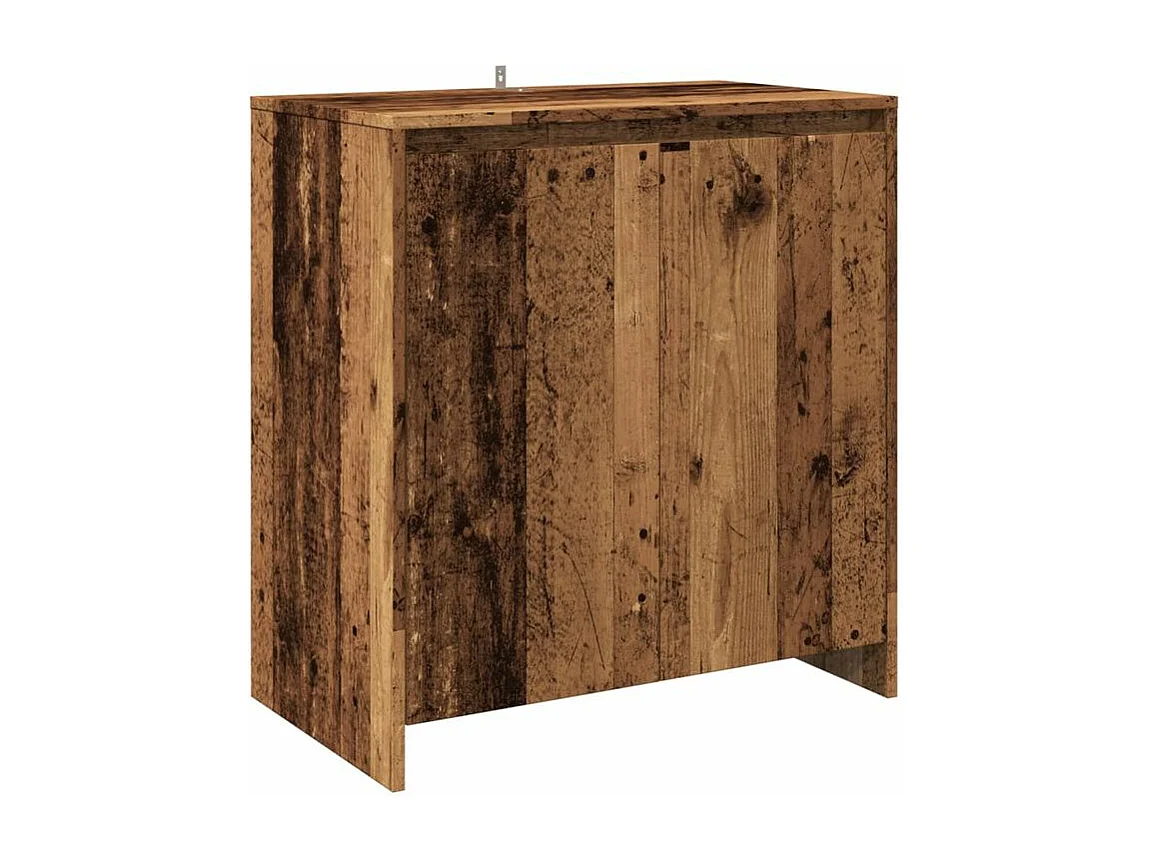 Buffet vieux bois 70x41x75 bois d'ingénierie