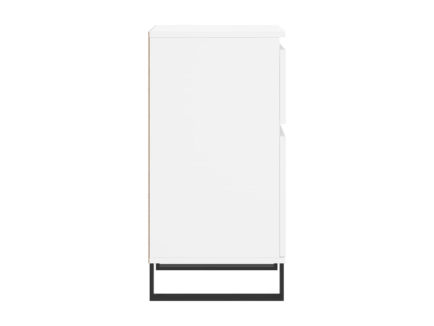 Buffet blanc 40x35x70 bois d’ingénierie