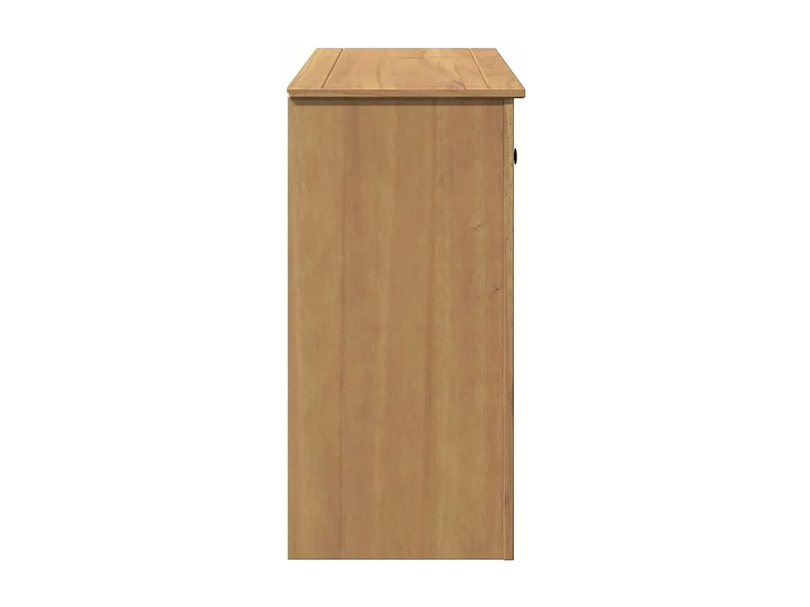 Buffet avec tiroirs Panama 93x40x80 bois massif de pin