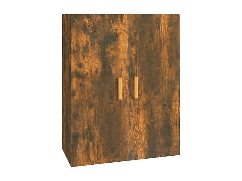 Armoire murale suspendue Chêne fumé 69,5x34x90