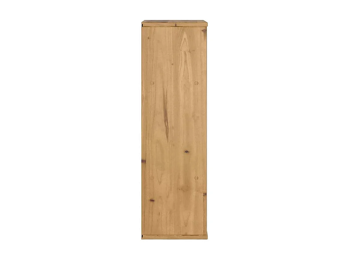 Armoire latérale avec tiroir ODDA 40x24x79 bois massif pin