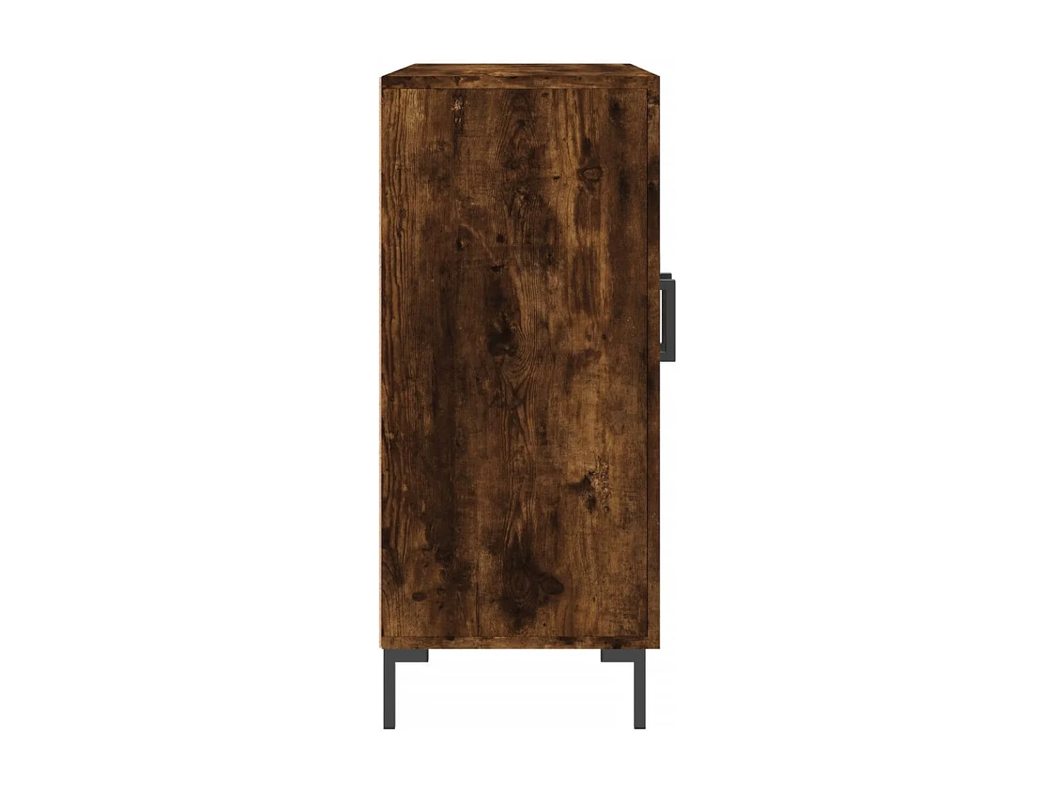 Buffet chêne fumé 90x34x80 bois d'ingénierie