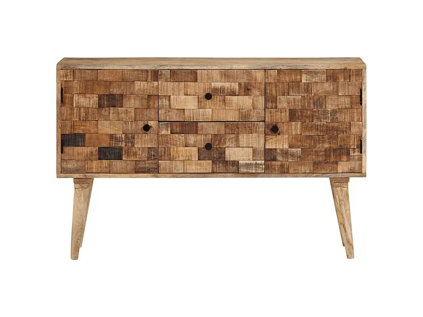 Buffet 110x30x70 bois massif de manguier