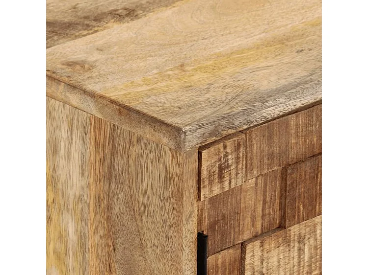 Buffet 110x30x70 bois massif de manguier
