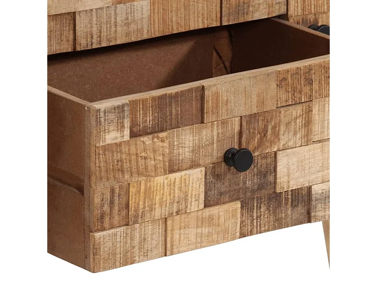 Buffet 110x30x70 bois massif de manguier