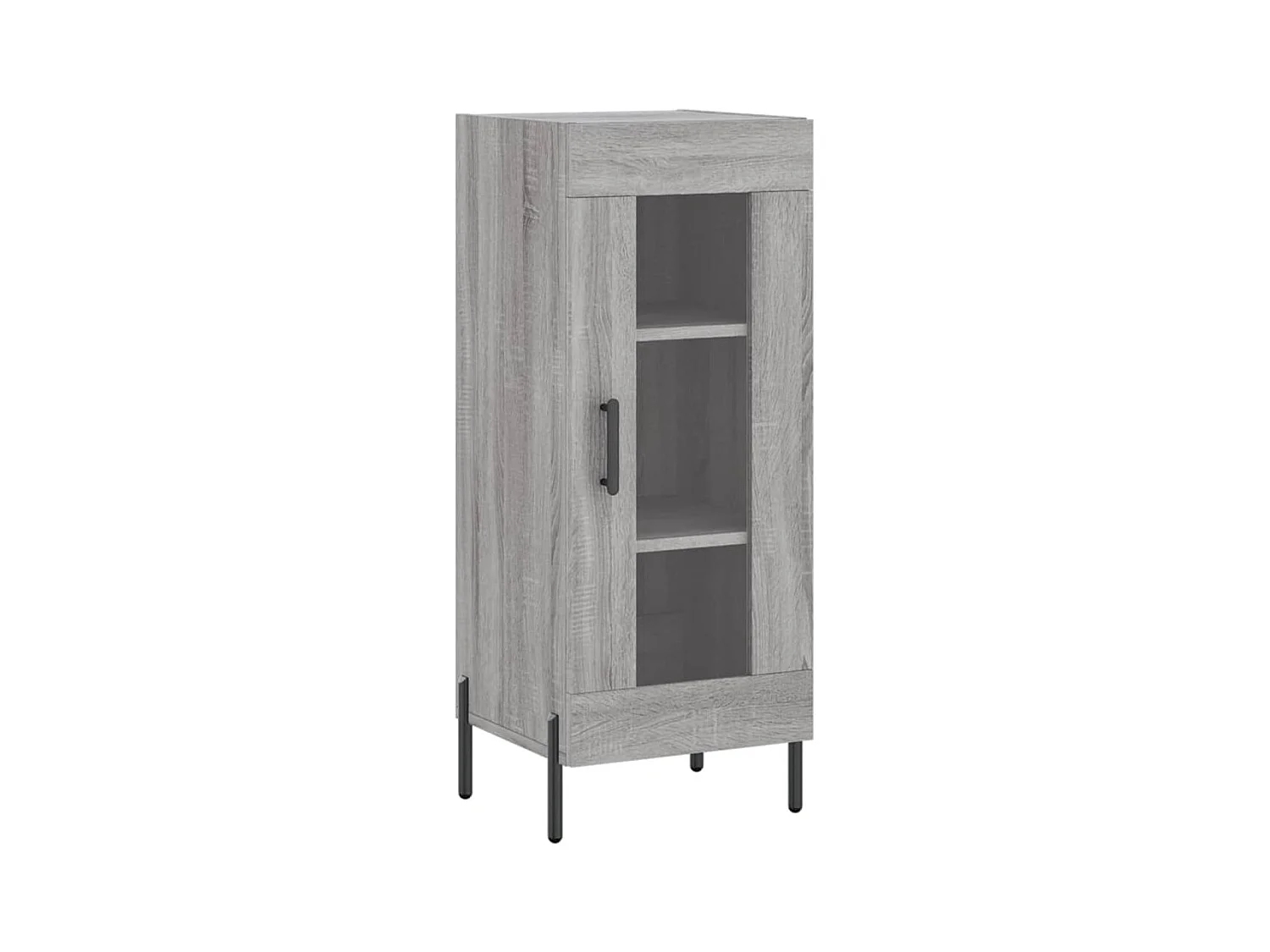 Buffet Sonoma gris 34,5x34x90 Bois d'ingénierie
