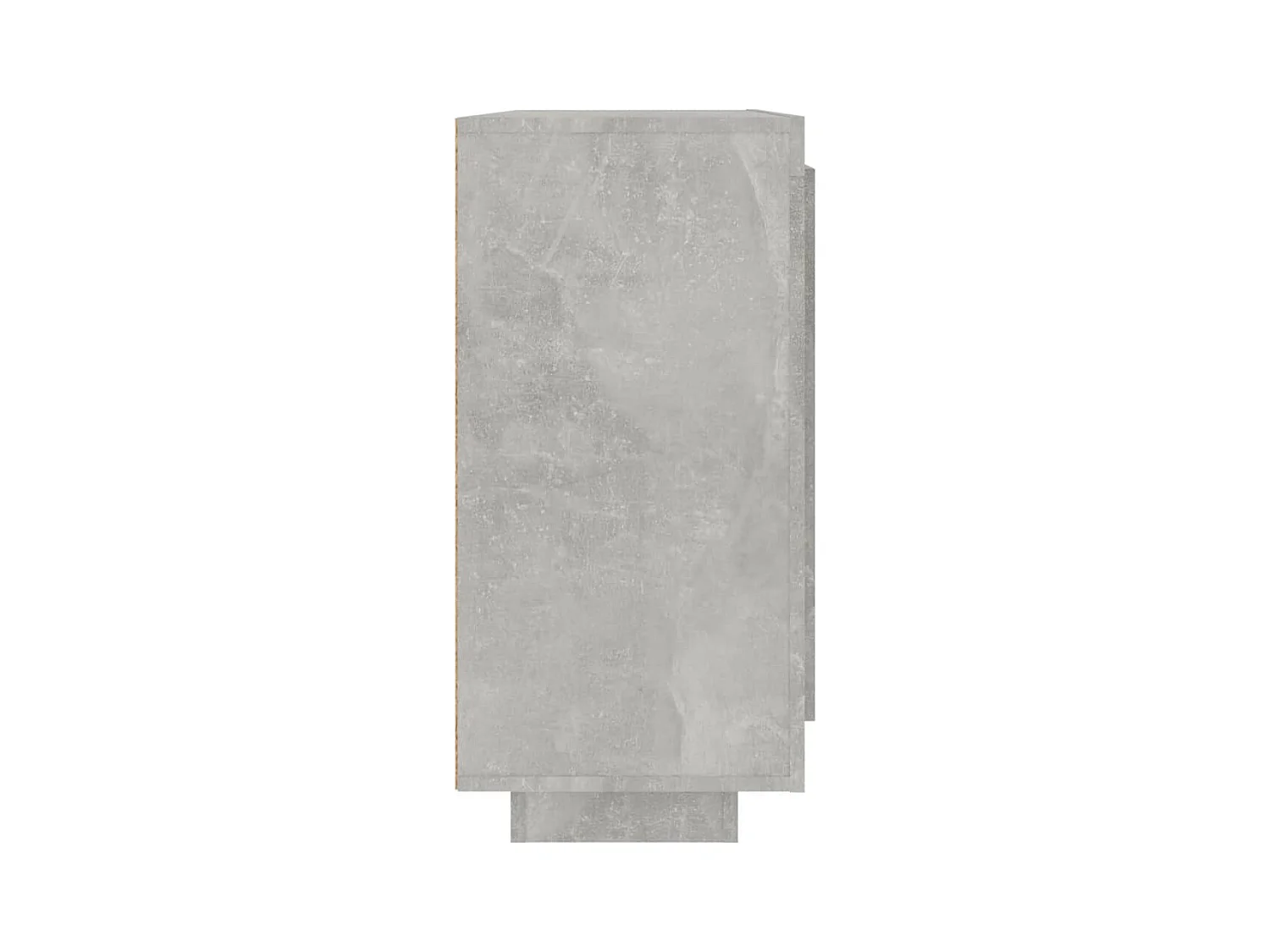 Buffet Gris béton 92x35x75 Bois d'ingénierie