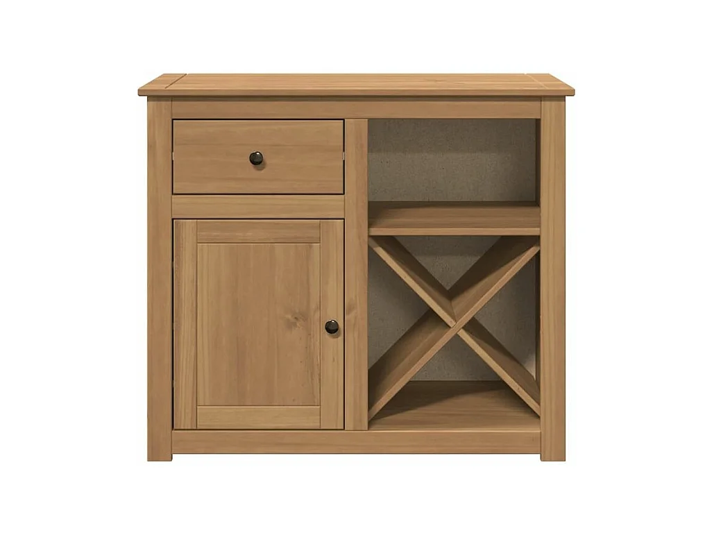 Buffet avec tiroir Panama 93x40x80 bois massif de pin