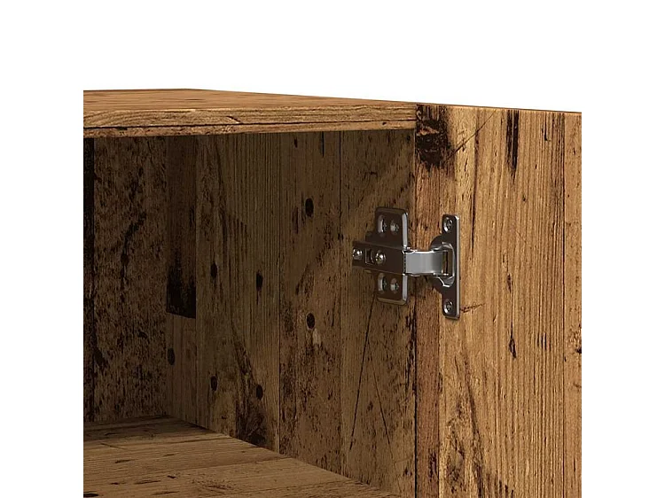 Buffet vieux bois 100x36x60 bois d'ingénierie