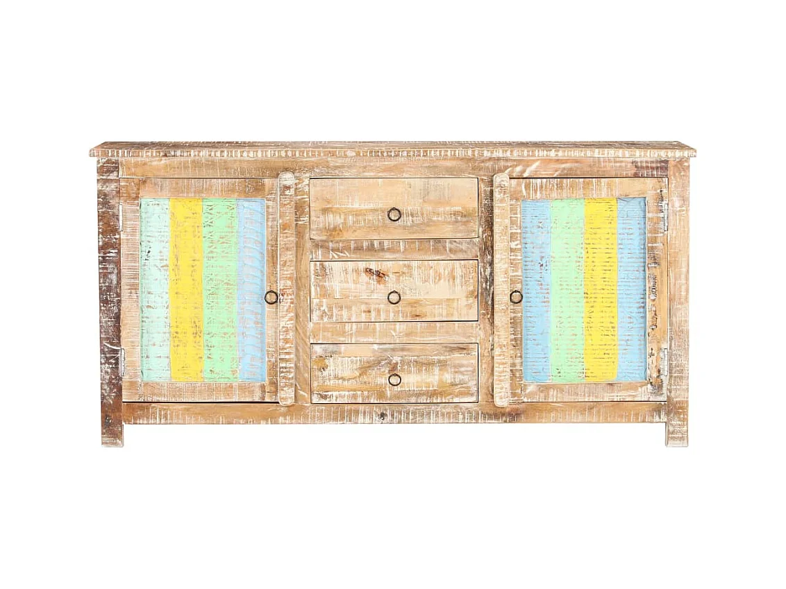 Buffet 151x40x75 Bois d'acacia brut