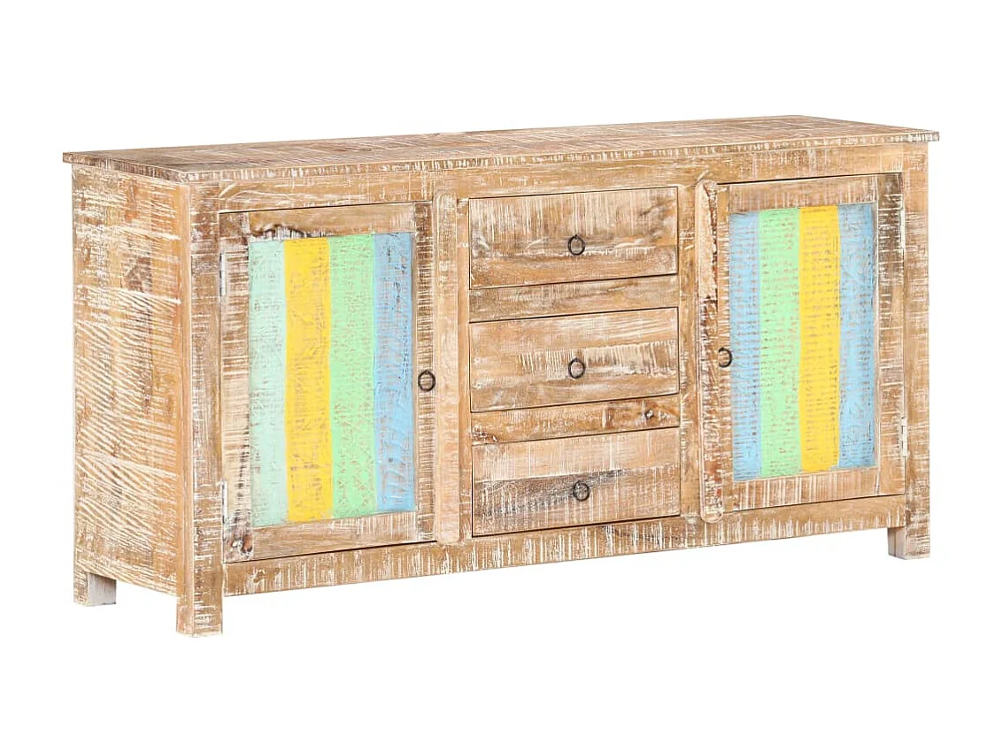 Buffet 151x40x75 Bois d'acacia brut