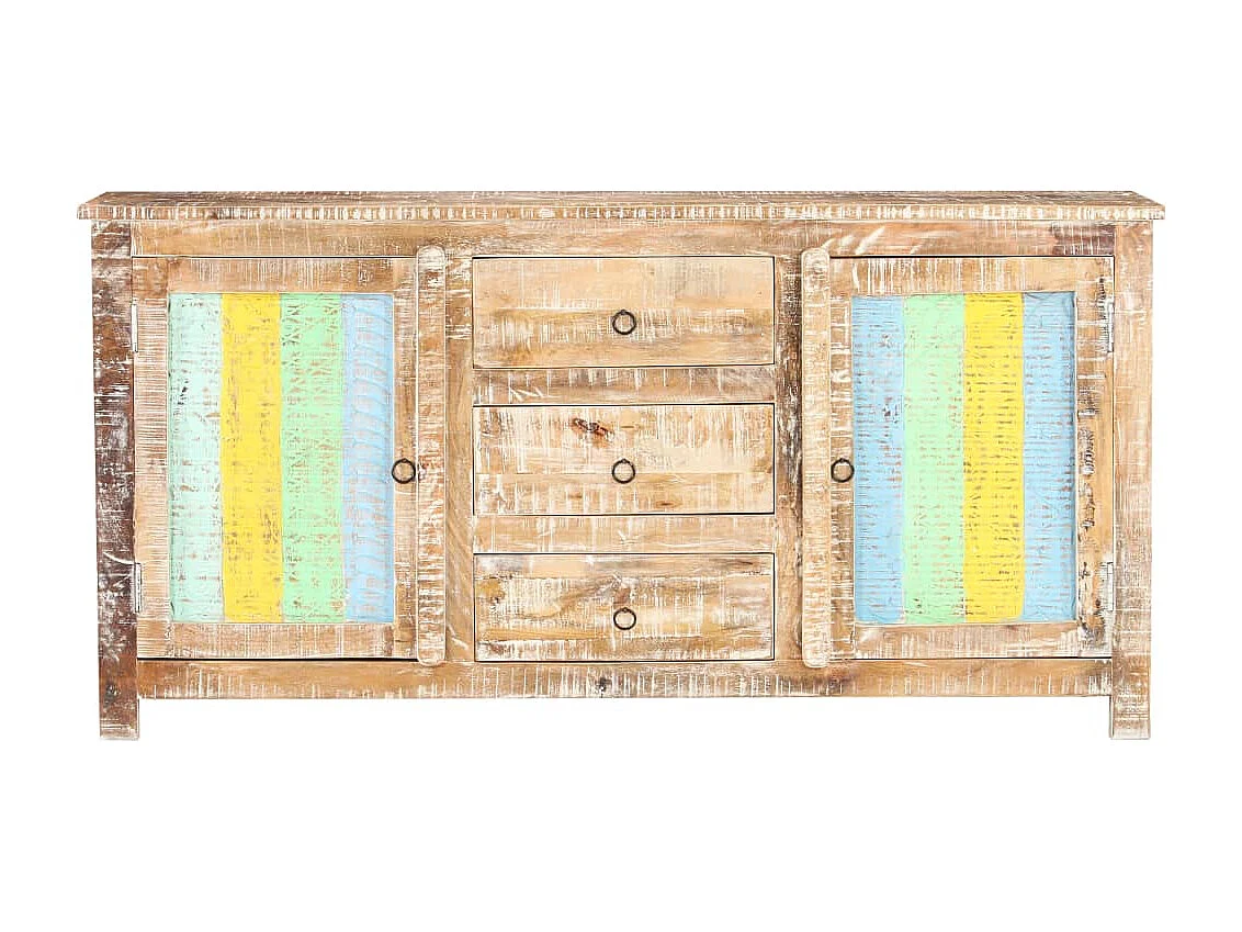 Buffet 151x40x75 Bois d'acacia brut