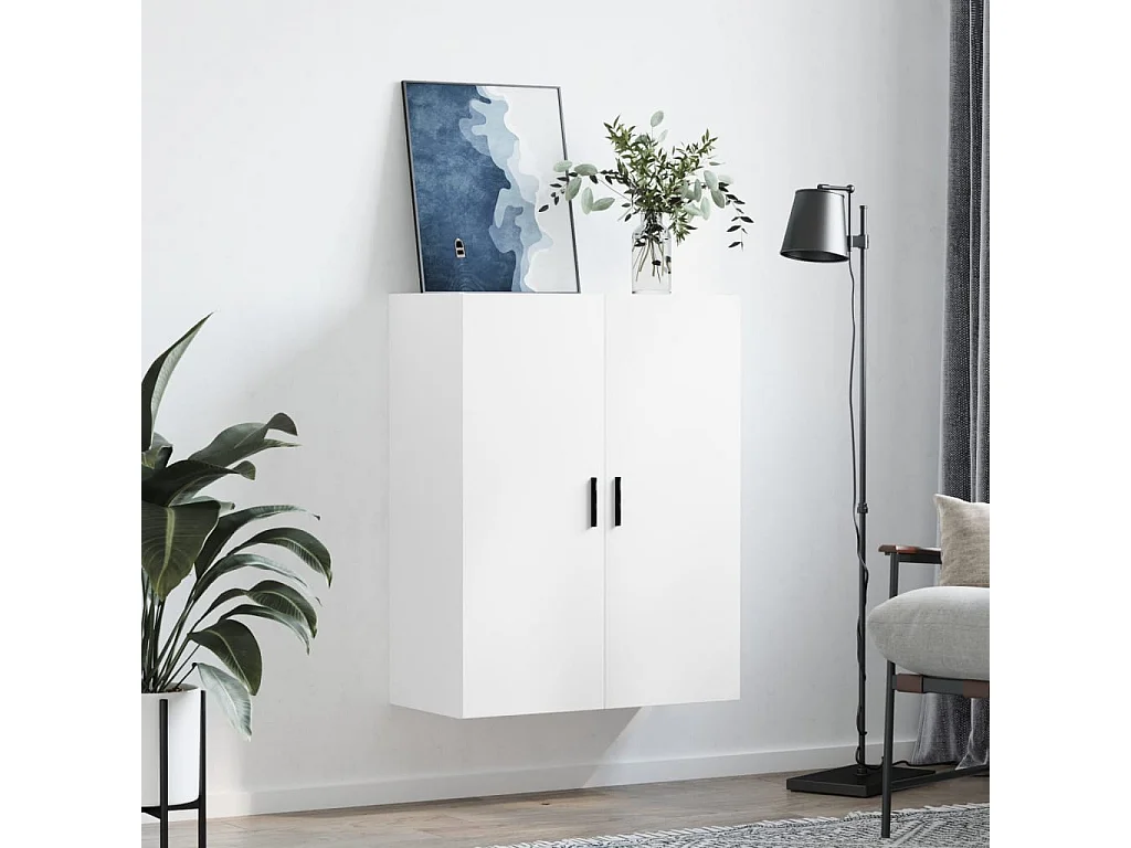 Armoire murale blanc 69,5x34x90