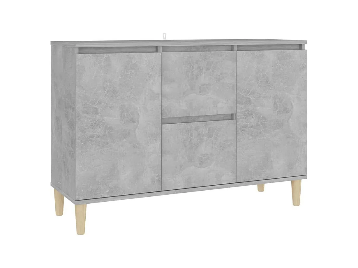Buffet Gris béton 103,5x35x70