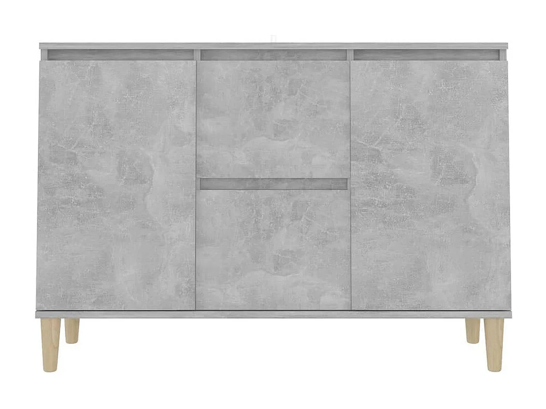 Buffet Gris béton 103,5x35x70