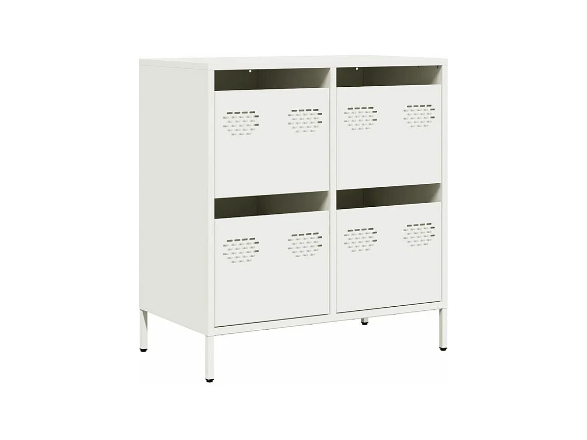 Buffet blanc 68x39x73,5 acier laminé à froid