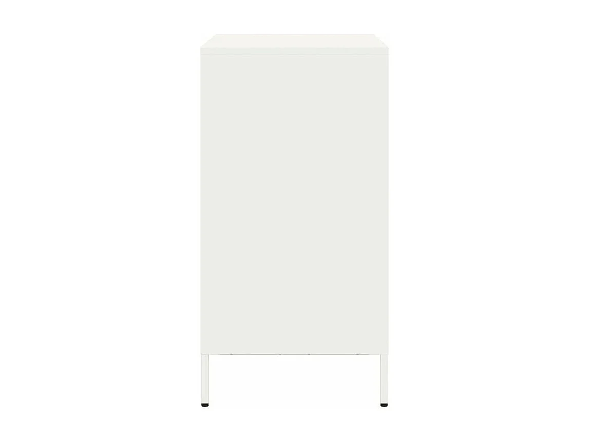 Buffet blanc 68x39x73,5 acier laminé à froid