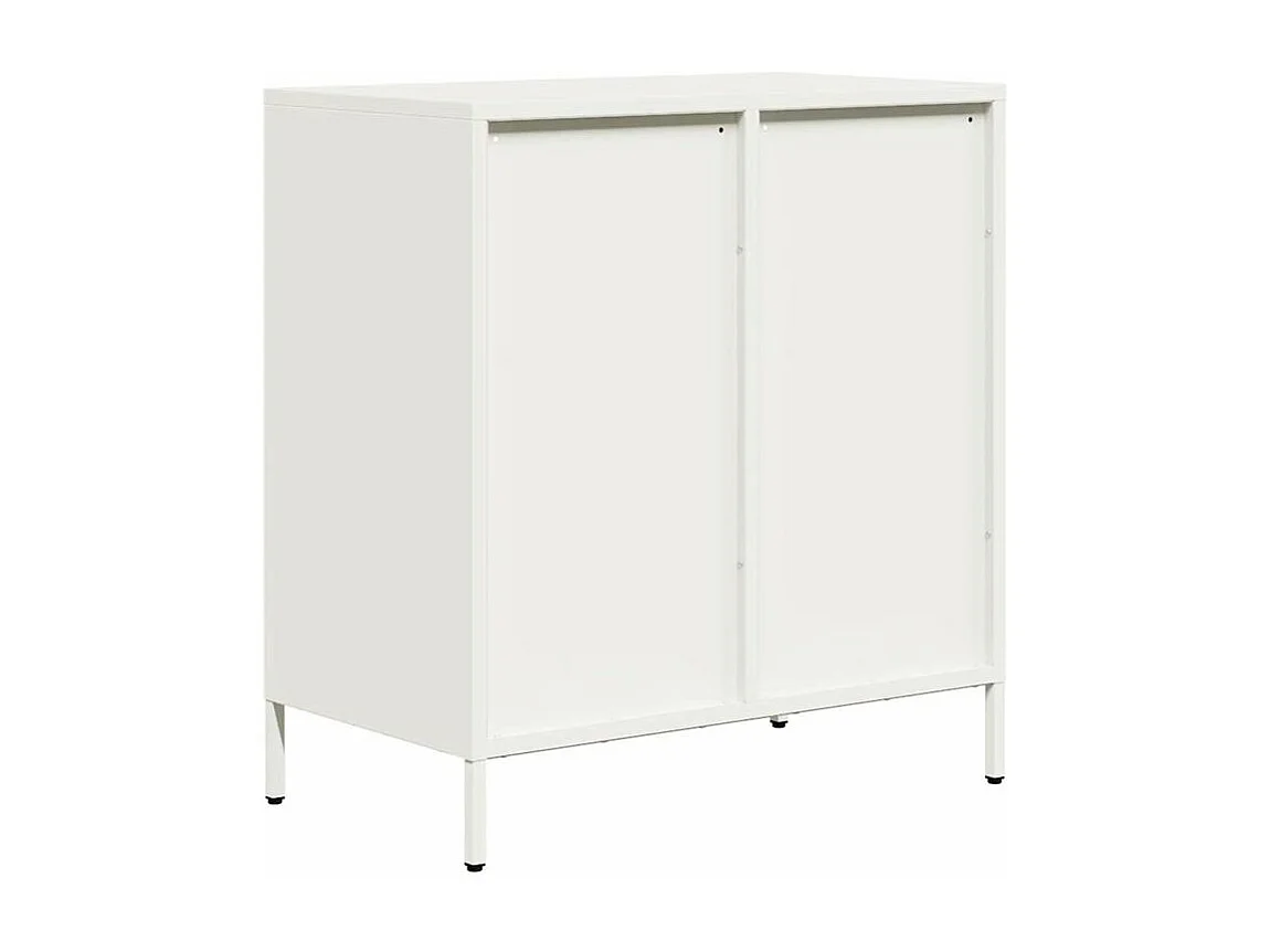 Buffet blanc 68x39x73,5 acier laminé à froid