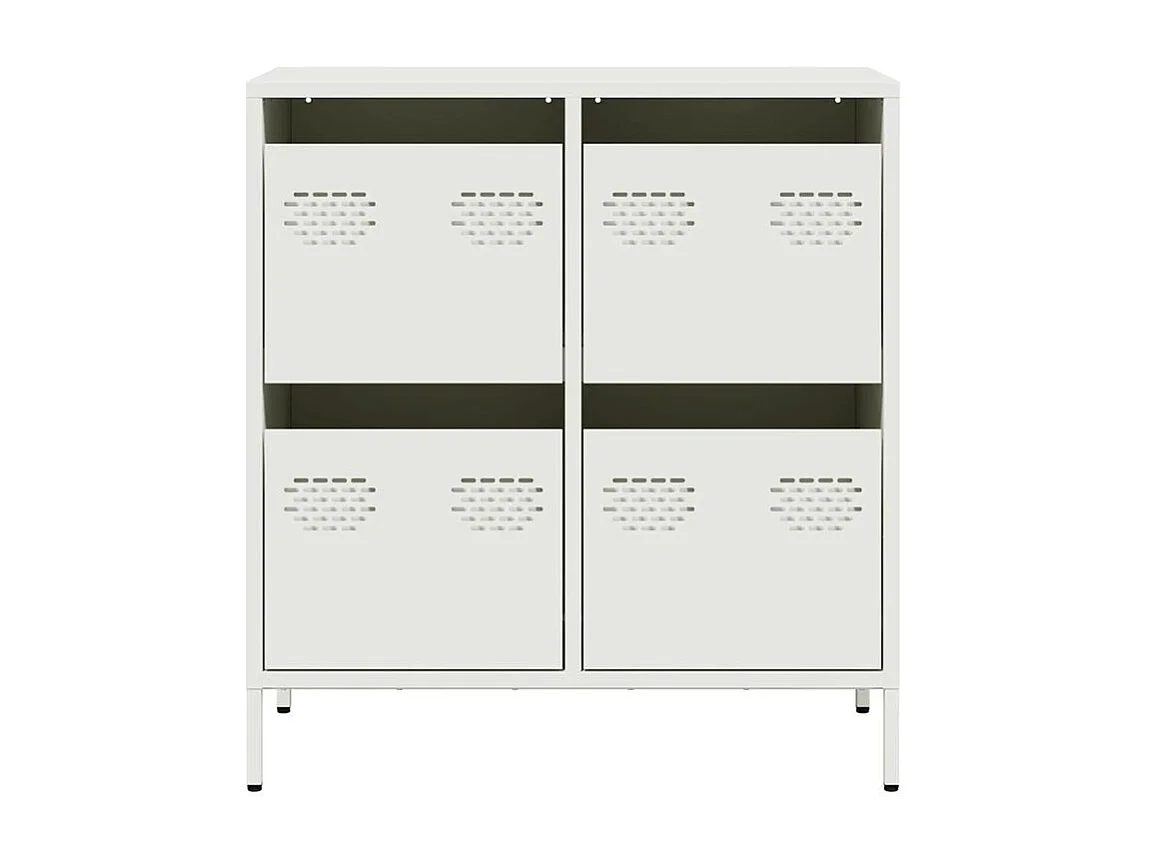 Buffet blanc 68x39x73,5 acier laminé à froid