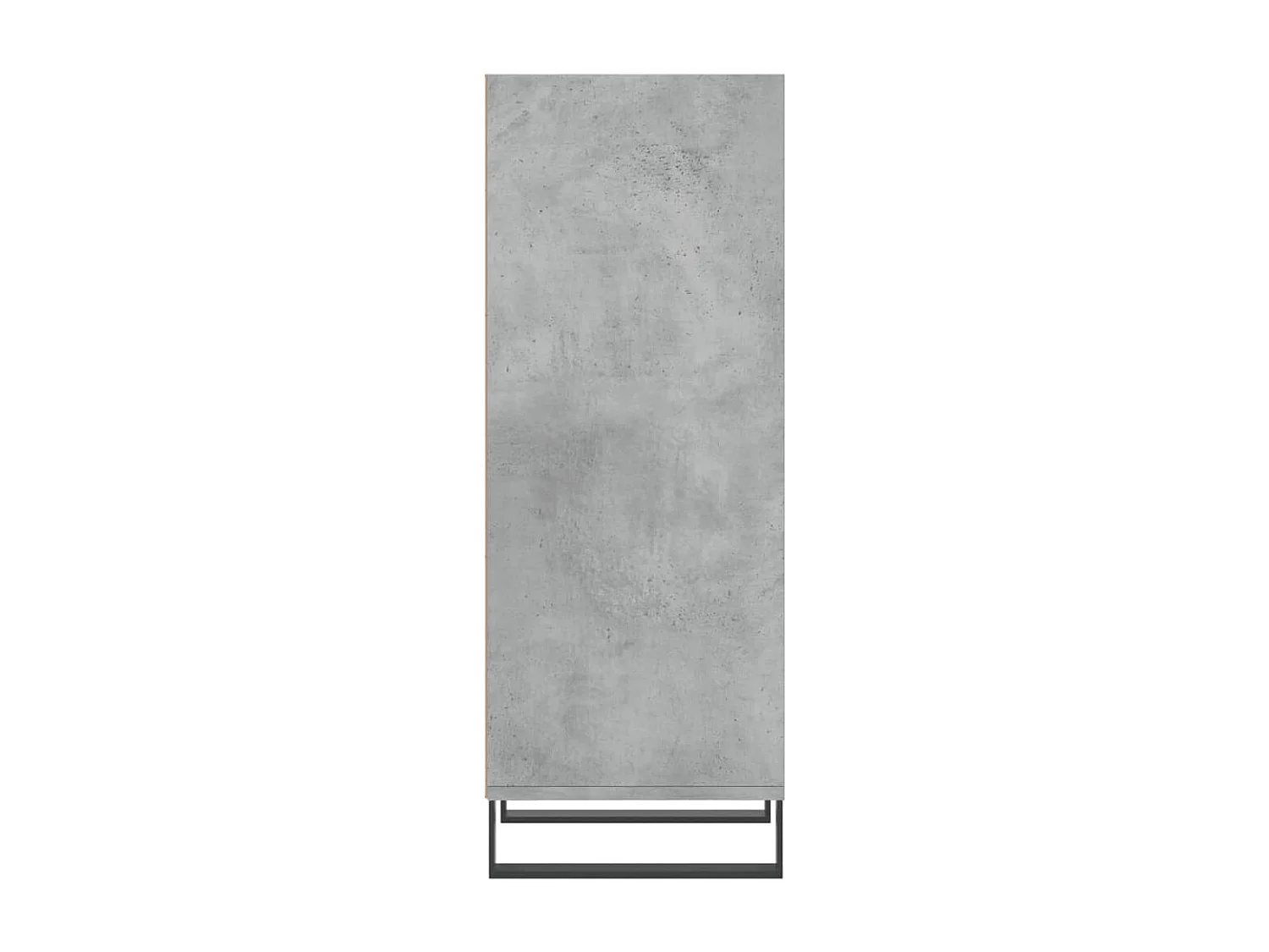 Buffet gris béton 34,5x32,5x90 bois d'ingénierie