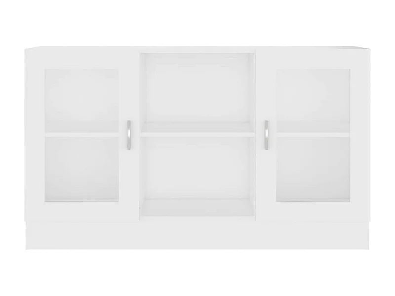 Armoire à vitrine Blanc 120x30,5x70